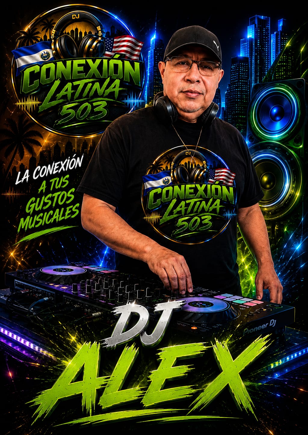 DJ Alex, integrante de Conexión Latina 503