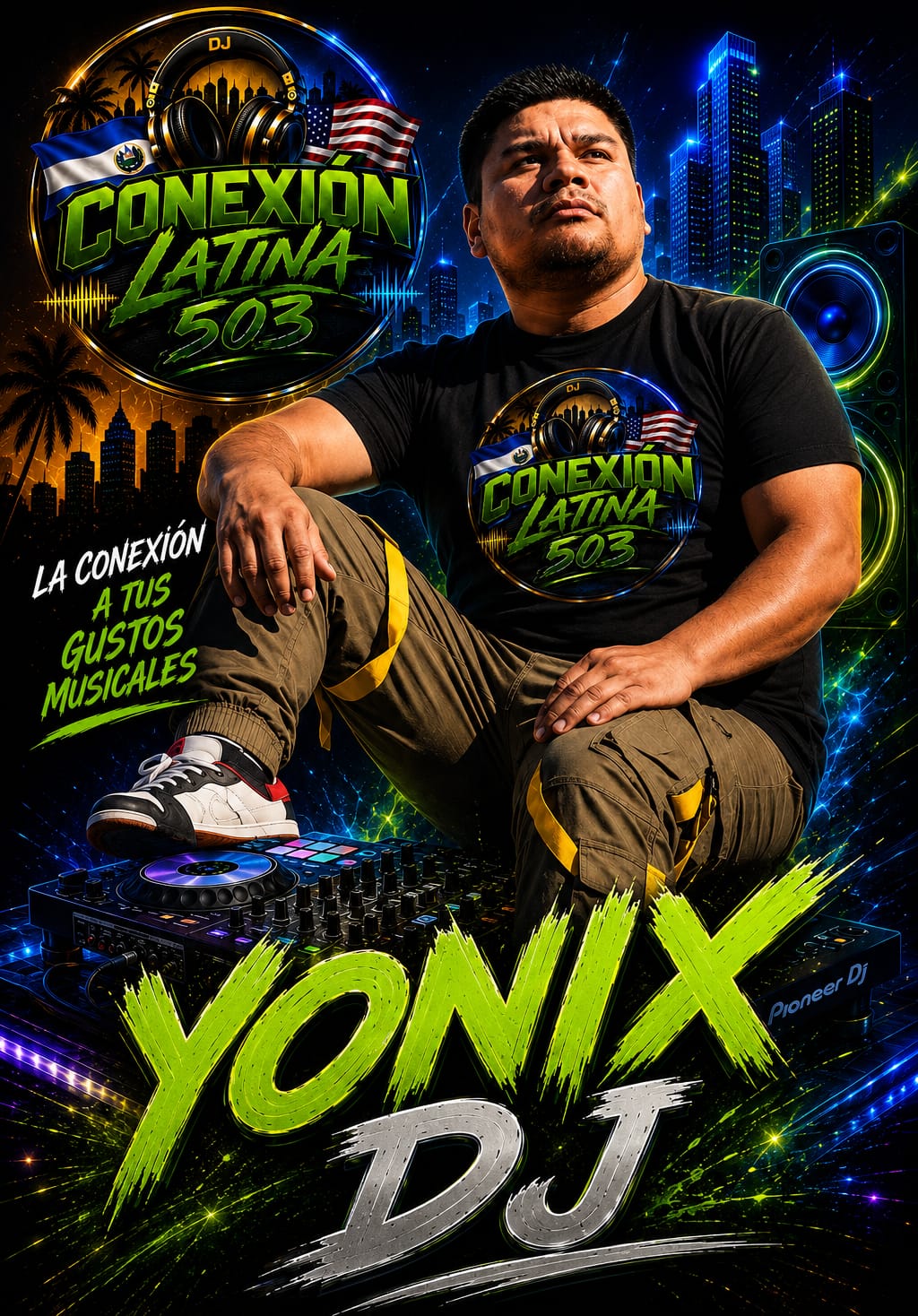Yonix DJ, integrante de Conexión Latina 503